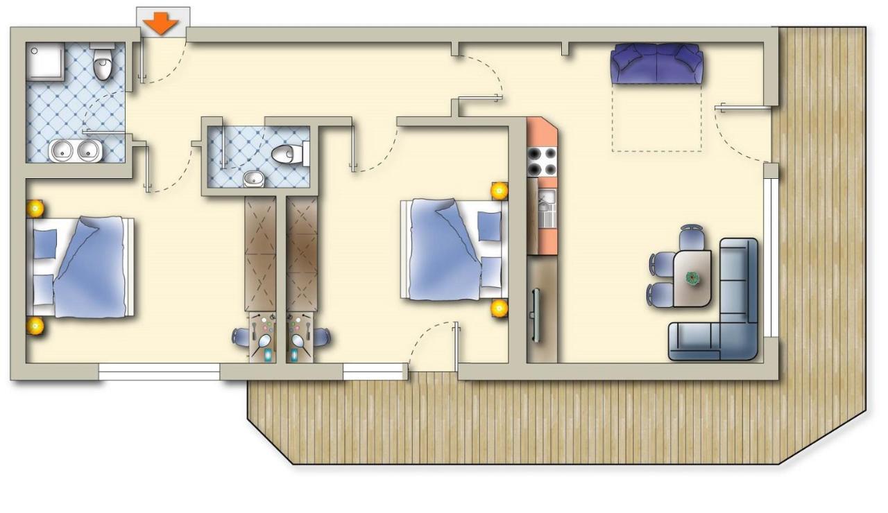 Appartments Alpina Майрхофен Экстерьер фото